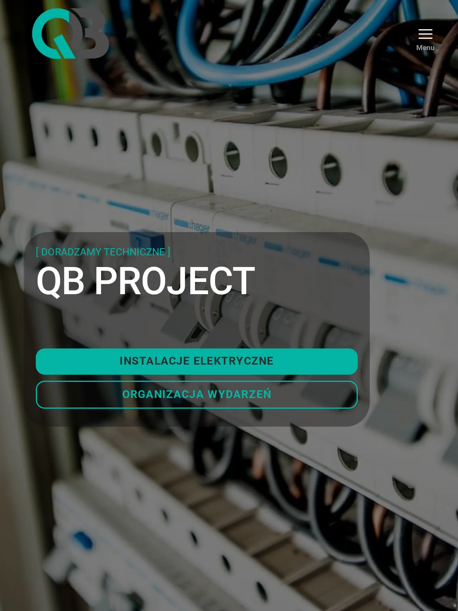 QB PROJECT - widok tablet